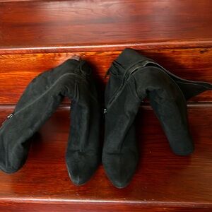 Impo stretch brand - velvet- black